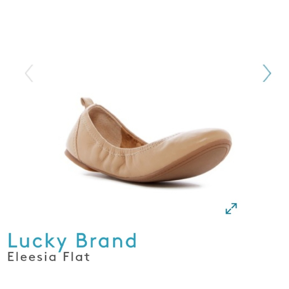 Lucky Brand Eleesia Nude Flat